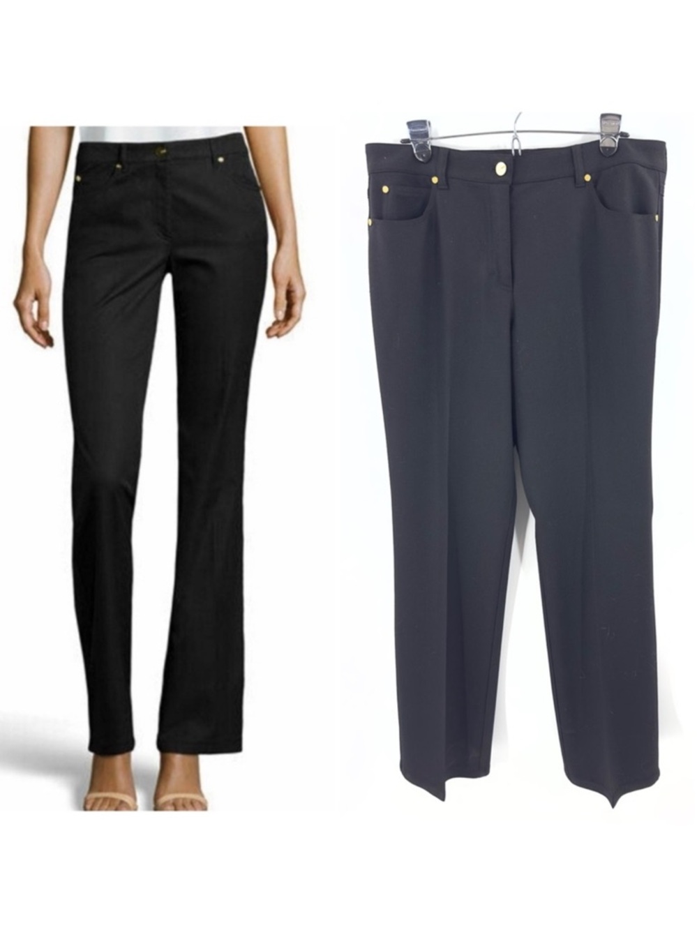 Escada Tamara Wool Pants Womens 42 US 12 High Rise Old Money Luxury Capsule